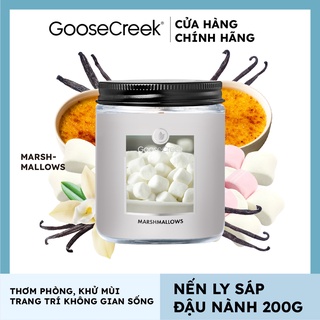 Nến ly sáp đậu nành goose creek 7oz - 200g - marshmallows