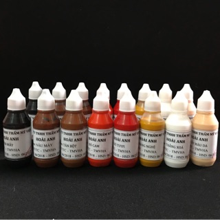 [CAM KẾT CHUẨN] Mực Hoai Anh Phun Xăm Chính Hãng (lọ 30ml & 60ml) Dcpx/Elly Bảo Trâm