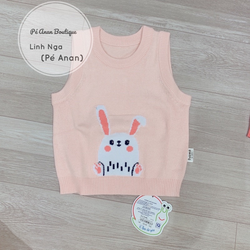 Áo Gile len Dokma cho bé trai và bé gái từ 3M- 24M