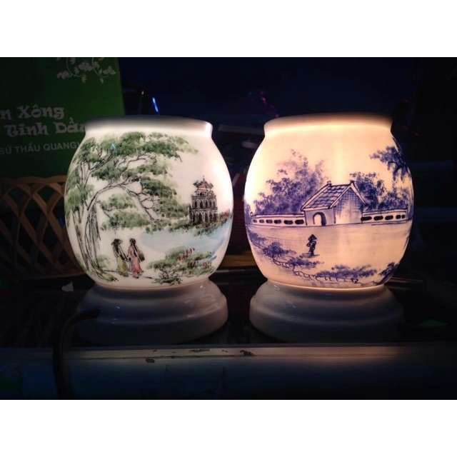 Combo Đèn xông + tinh dầu