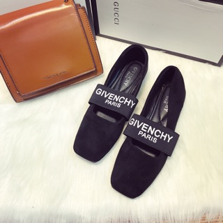 GIÀY BÚP BÊ CHẤT NỈ MŨI VUÔNG