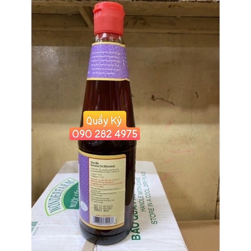 DẦU MÈ LEE KUM KEE 750ML - SESAME OIL (BLENDED)