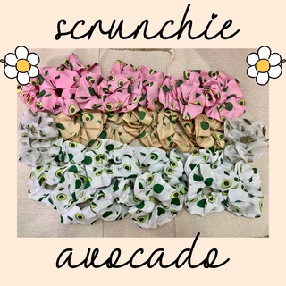 Dây cột tóc Scrunchie QUẢ BƠ nhiều màu xinh - goodtimes.sg