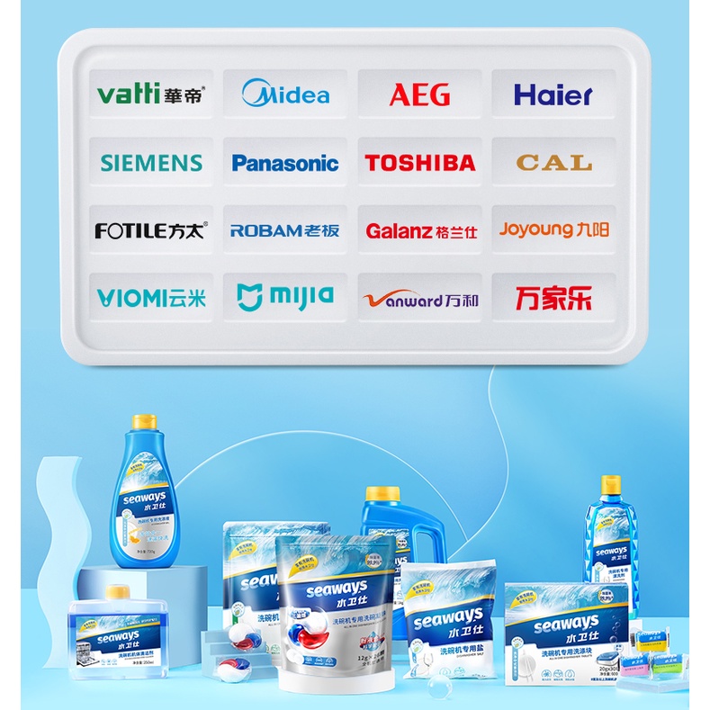 Viên Máy Rửa Bát SEAWAYS, chuyên máy rửa bát Xiaomi, Viomi