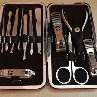 Bộ kiềm cắt móng Inox 12 món