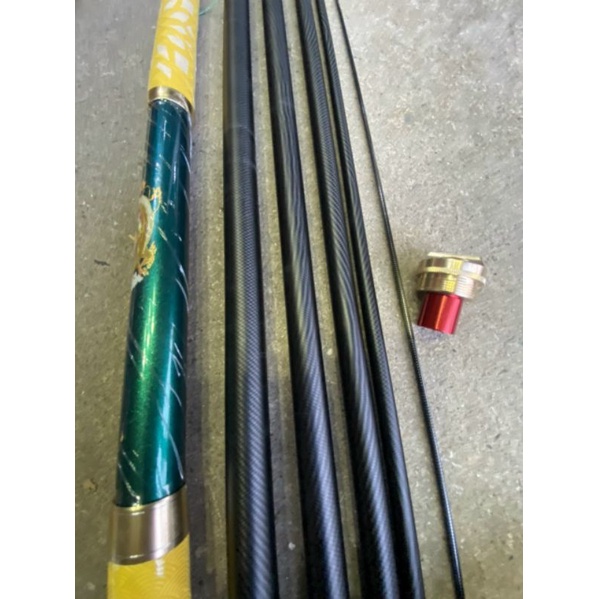 Cần câu săn hàng tầm xanh thế hệ 3 và 4 cứng 20h