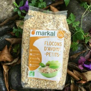 Yến mạch cán mỏng hữu cơ Markal 500g