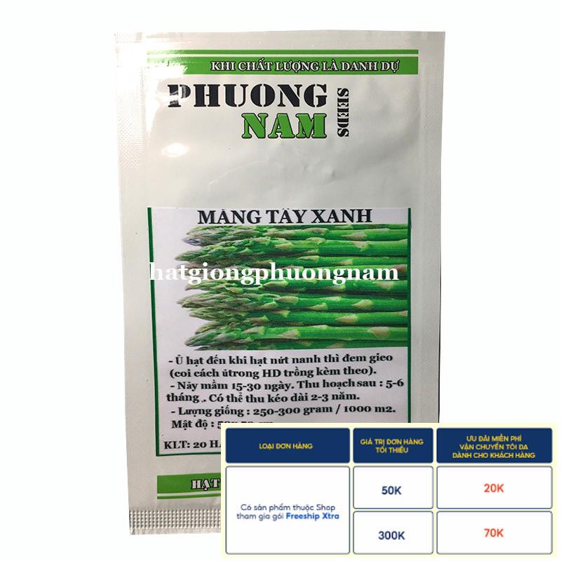 20H - HẠT GIỐNG MĂNG TÂY