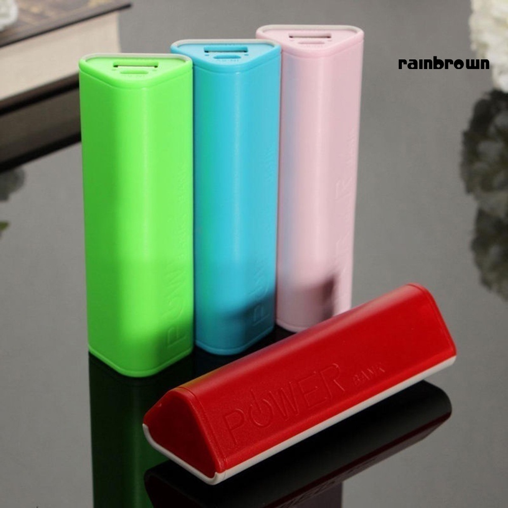 Pin Sạc Dự Phòng 2000mah 18650 Hình Tam Giác