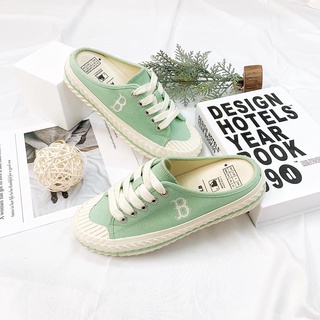 (New 100%) Giày thể thao Sneaker MLB Mule Đạp Gót Playball Origin AUTHENTIC