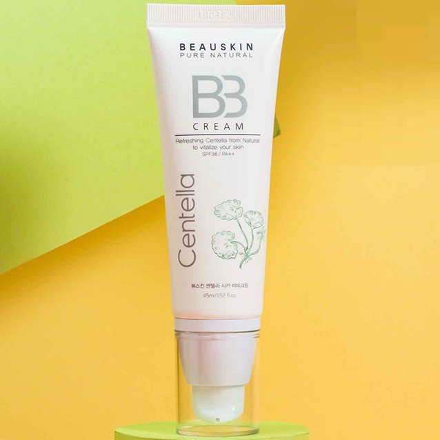 Hàng Chính Hãng- Kem nền trang điểm BB Cream Beauskin Cica Centella Hàn Quốc Cao Cấp 45ml/ Tuýp