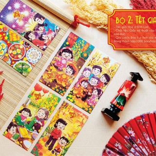 Combo 100 Bao Lì Xì Tết 2021 Tết Là Gia Đình -Giao Đủ Mẫu - Siêu Rẻ