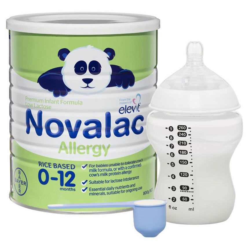 Sữa Novalac Úc 800g (dành cho trẻ dị ứng đạm sữa bò)