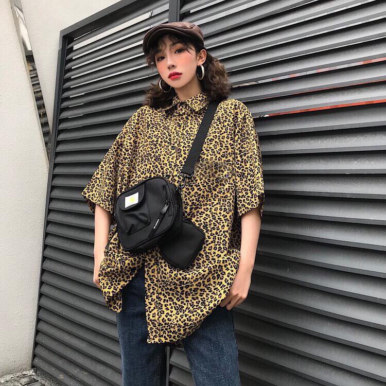 SƠ MI HOẠ TIẾT TAY LỠ DÁNG RỘNG - SƠ MI UNISEX TAY LỠ - MM | BigBuy360 - bigbuy360.vn