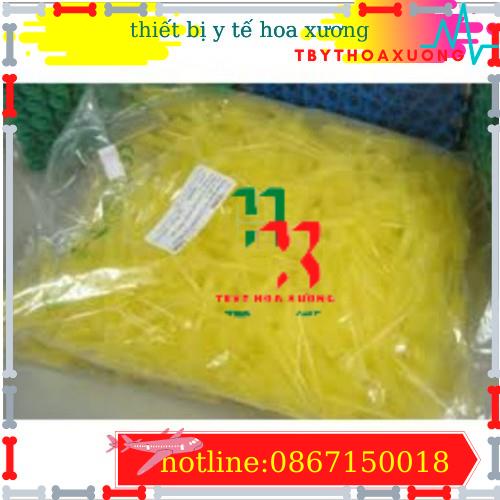 [ Combo 50 túi ] Đầu Côn Vàng Thường Không Khía 200ul Dùng Thí Nghiệm Cho Gilson Pipette Túi 1000 Cái