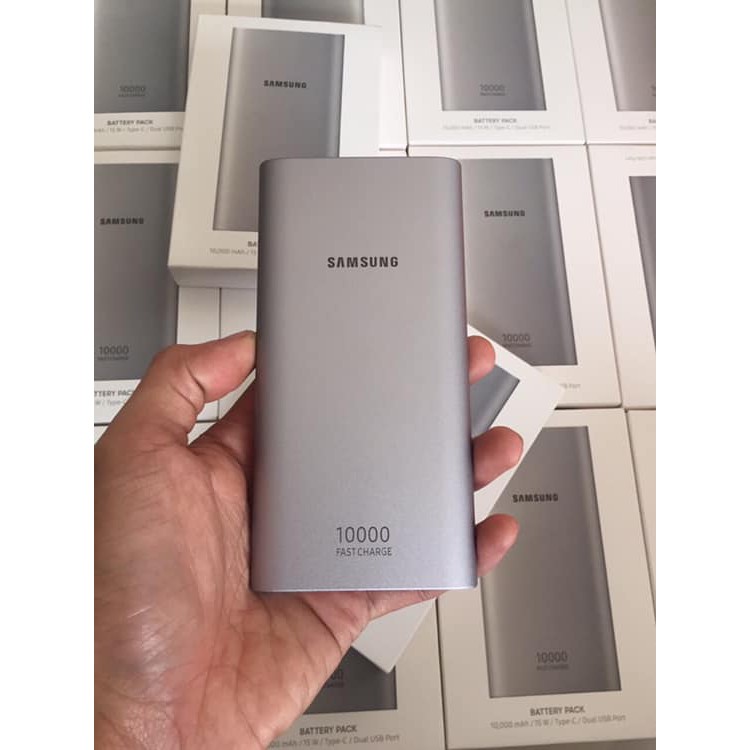 [Mã 159ELSALE hoàn 7% đơn 300K] Sạc dự phòng Samsung 10.000mAh chính hãng - Sạc nhanh cổng Type C