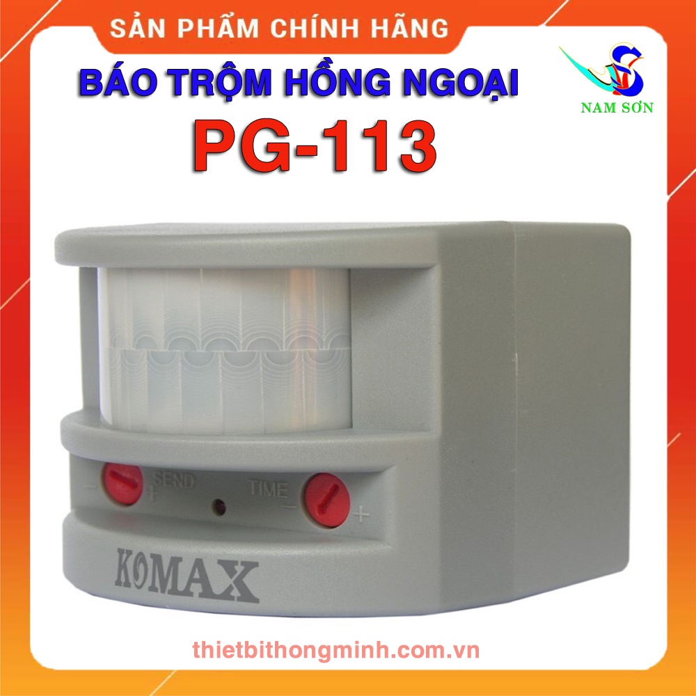 Báo động hồng ngoại Komax PG-113, báo trộm độc lập Komax PG-113
