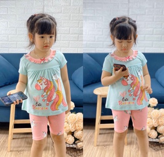 🔥Bộ thun hình thú dễ thương cho bé gái