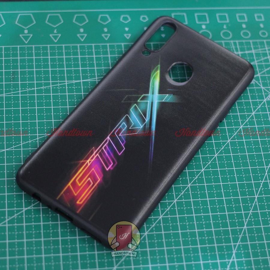 Ốp lưng Samsung Galaxy A20s dẻo đen in hình
