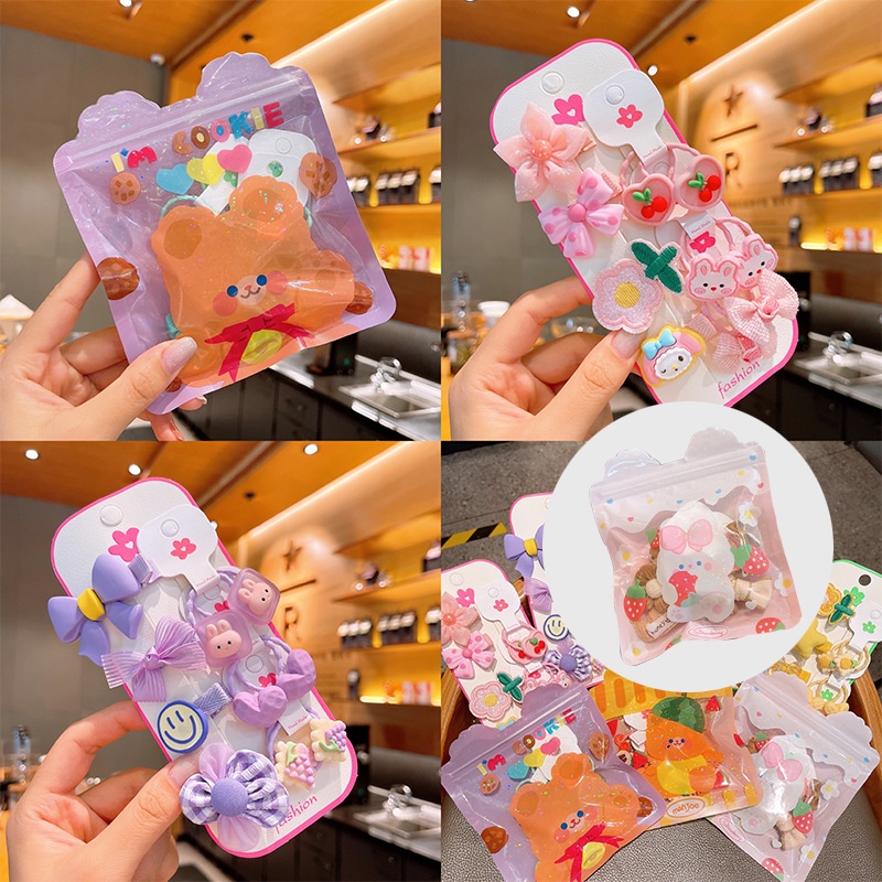 Kẹp Dây Cao Su Nơ Hoạt Hình 2022