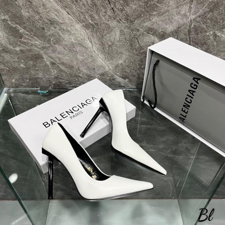 Cao Gót Balenciaga 2 Màu Trắng Đen Full Size 35-39