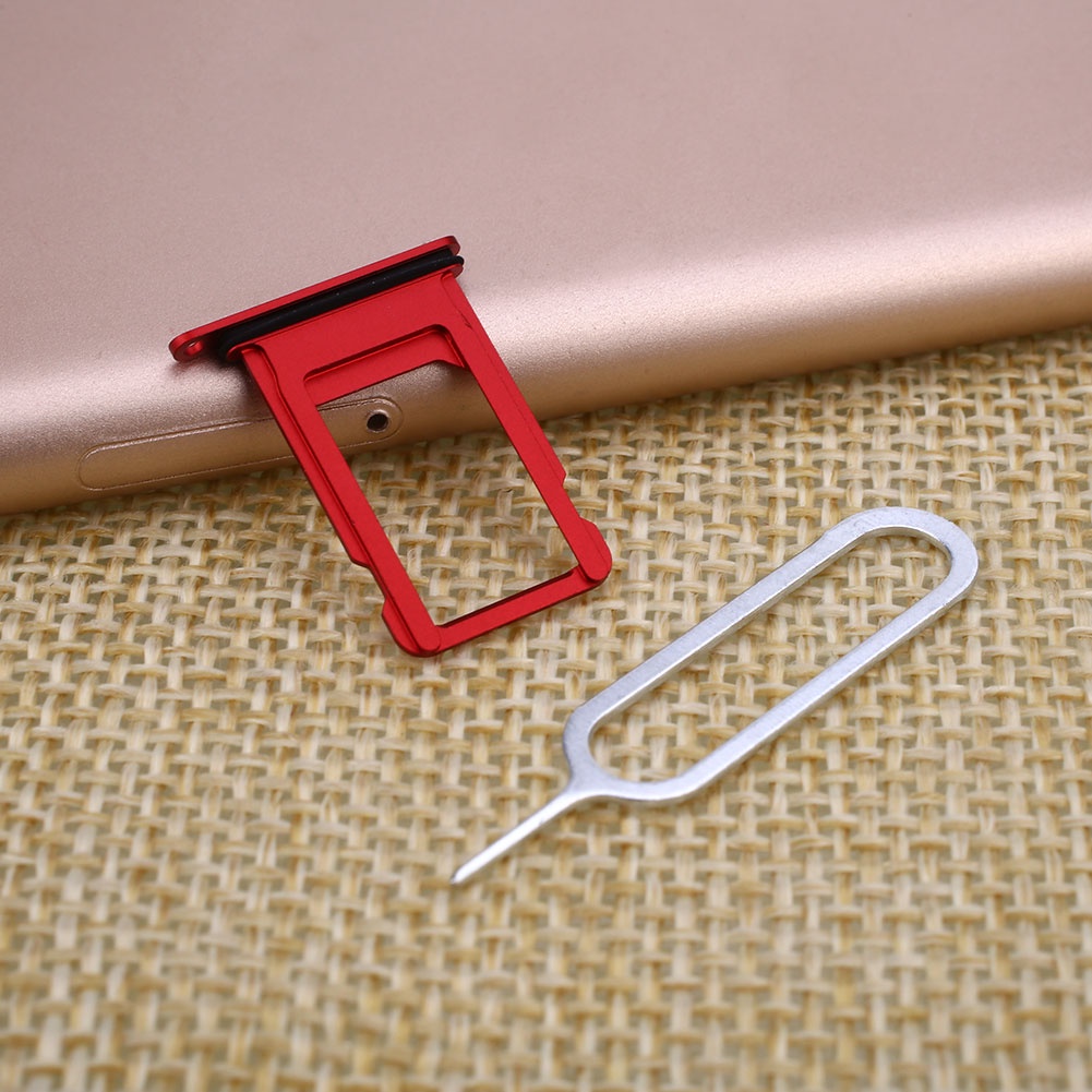 Khay sim iPhone 7 ZIN Bằng Thép Có Ron Chống Nước