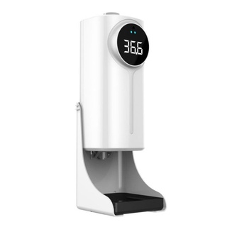K9 PRO DUAL Máy xịt rửa tay khử khuẩn-xịt xà phòng cảm ứng tự động kèm đo thân nhiệt
