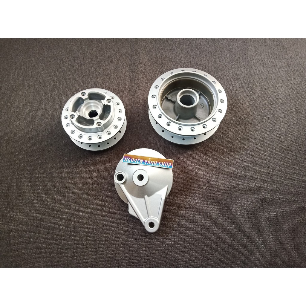 Đùm trước sau sirius wave s110 má đùm luôn 3 món