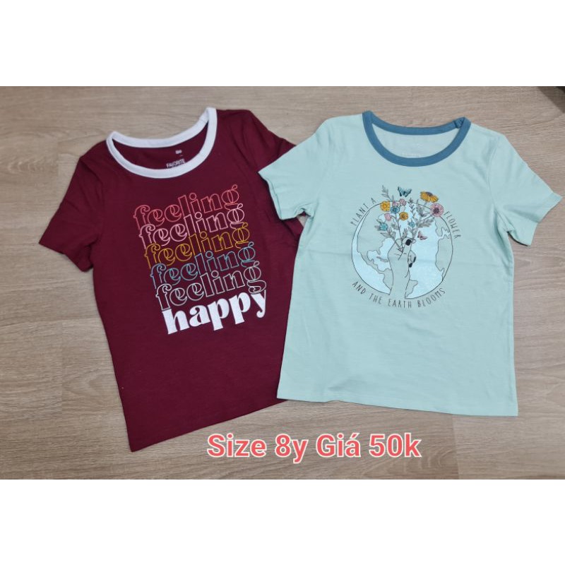 Áo bé gái xuất dư ( Size 8y )