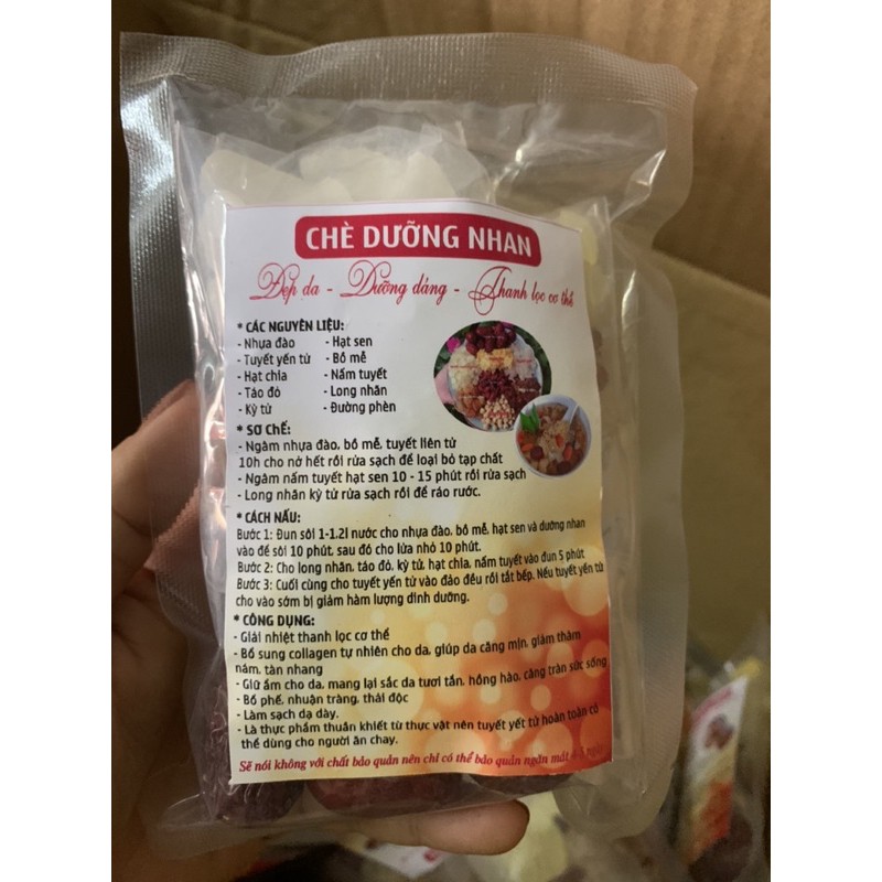 Chè Dưỡng Nhan( Tặng kèm hướng dẫn nấu ]