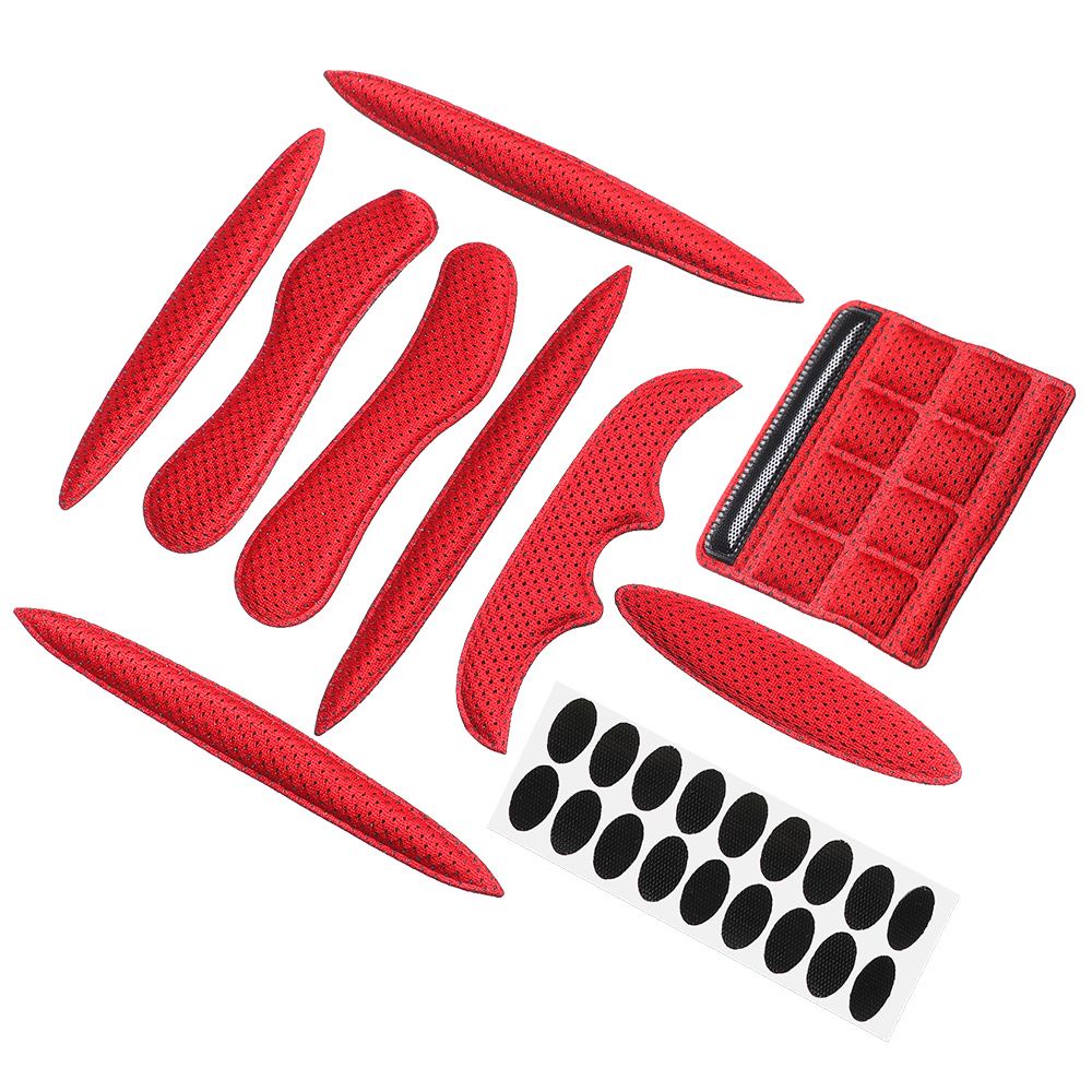 Set 27 miếng đệm xốp lót nón bảo hiểm nhiều màu thay thế thông dụng
