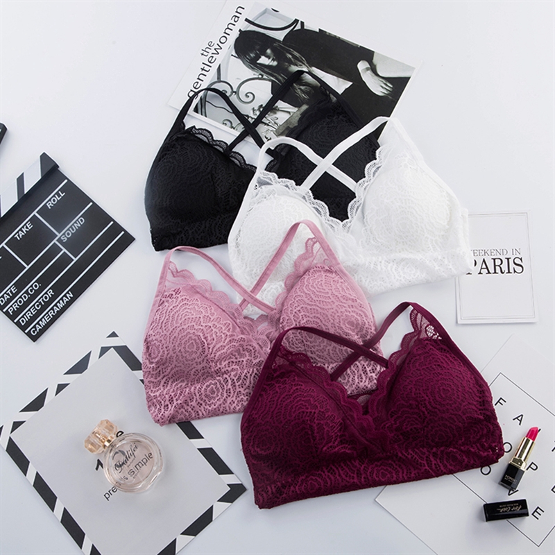 Áo lót ren ECMLN có mút nâng phong cách quyến rũ