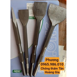 Đục bê tông bản dẹp 8cm máy chuyên đục