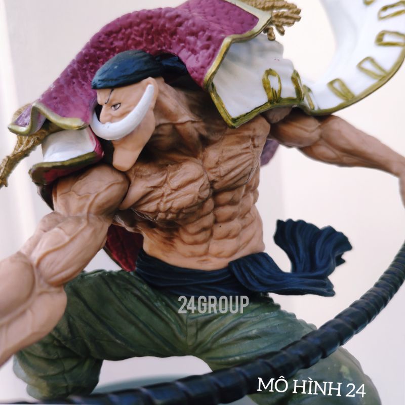 [24X29CM] MÔ HÌNH ĐỒ CHƠI SIÊU PHẨM TỨ HOÀNG RÂU TRẮNG EDWARD NEWGATE TRONG ANIME ONE PIECE ONEPIECE ĐẢO HẢI TẶC