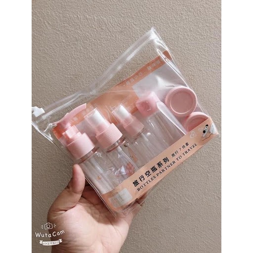 Bộ chiết mỹ phẩm du lịch 7 món