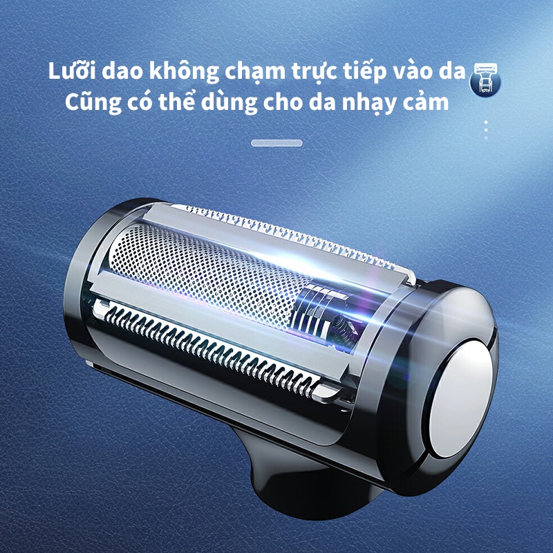 Máy cạo râu KENSEN thiết kế 2 trong 1 không làm đau cao cấp