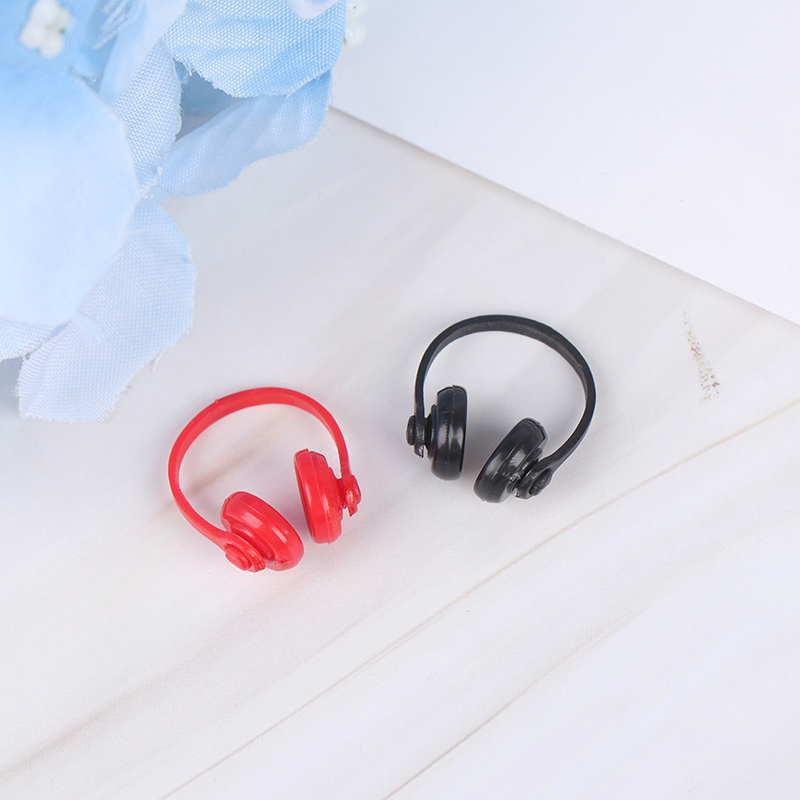 Set 2 Tai Nghe Không Dây Tỉ Lệ 1: 12 Trang Trí Nhà Búp Bê