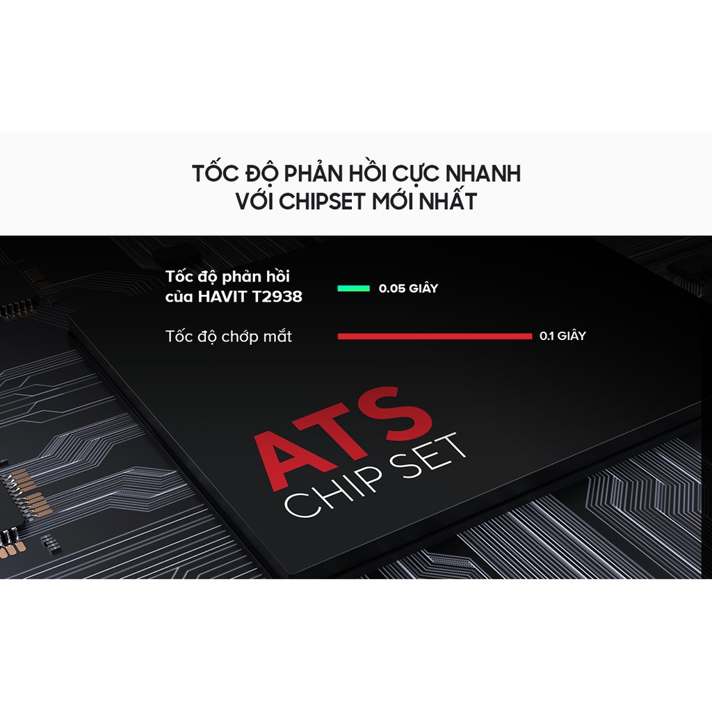 Tai nghe Bluetooth Havit TW938- Gaming, độ trễ thấp nhất, dành riêng cho game thủ