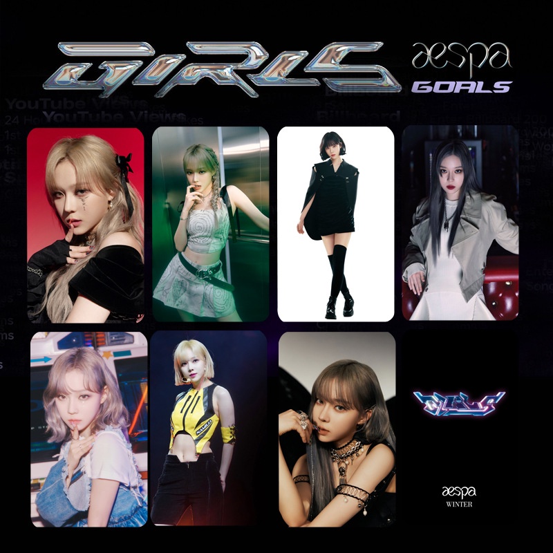 Bộ Sưu Tập Thẻ Bài Nữ Ca Sĩ Kpop Aespa GISELLE KARINA
