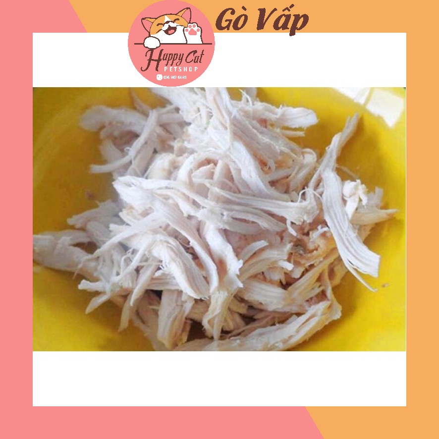 Ức gà hấp cho chó mèo Masti gói 40g