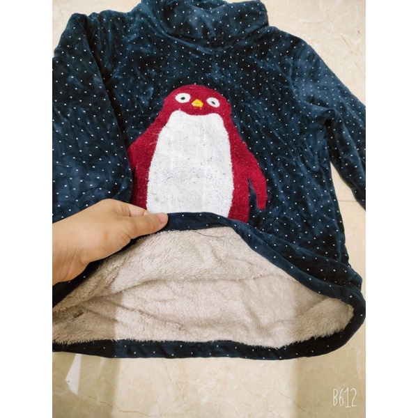 Nỉ bông siêu ấm cho bé gái 28_35kg Si tuyển cao cấp