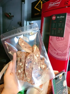 Bánh Biscotti vị chocolate