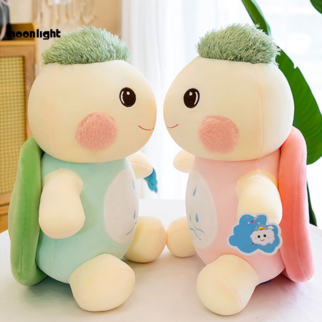 Gối nhung lông nhồi bông thiết kế rùa hoạt hình dễ thương