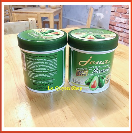 Kem ủ tóc Bơ Jena Avocado Hair Treatment Wax Thái Lan 500ml