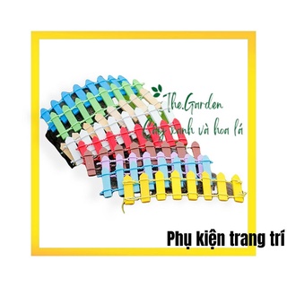 Phụ kiện trang trí tiểu cảnh Hàng rào
