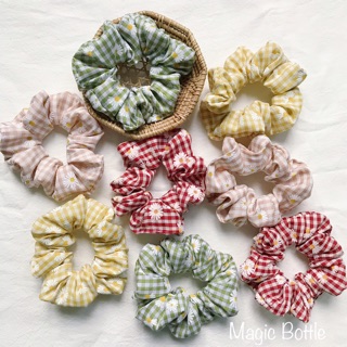Scrunchies caro hoa cúc 🌸🌼