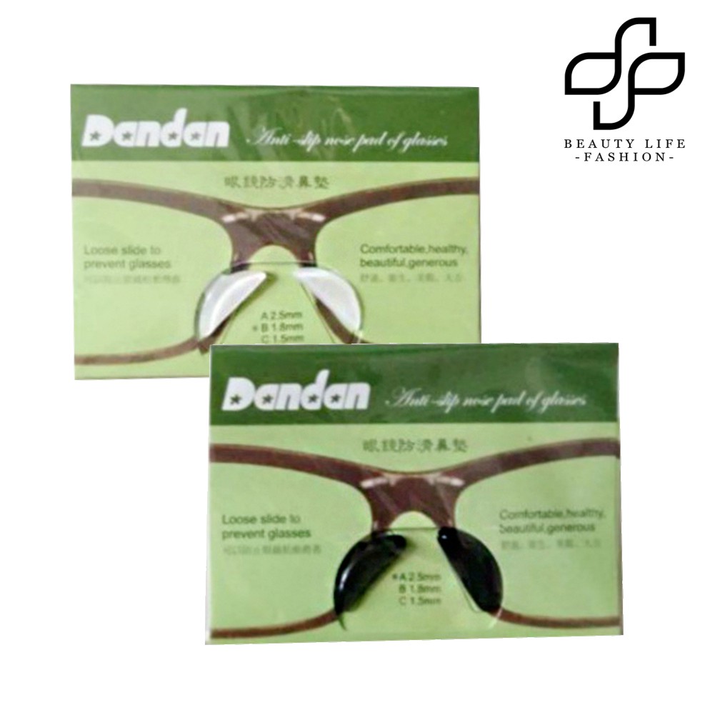 Miếng đệm mũi chống trượt gắn kính mắt bằng Silicon tiện lợi