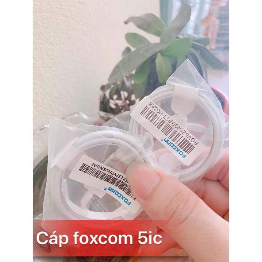 Cáp sạc Foxcon 5ic sạc cho IPtablet táo tai nghe ko dây táos siêu nhanh siêu bền