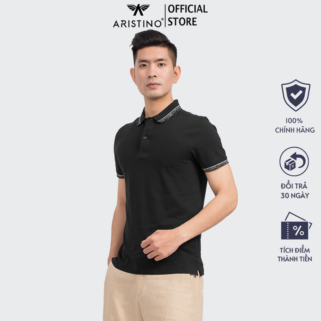 Áo polo nam ARISTINO dáng Slim Fit ôm vừa vặn - APS067S9