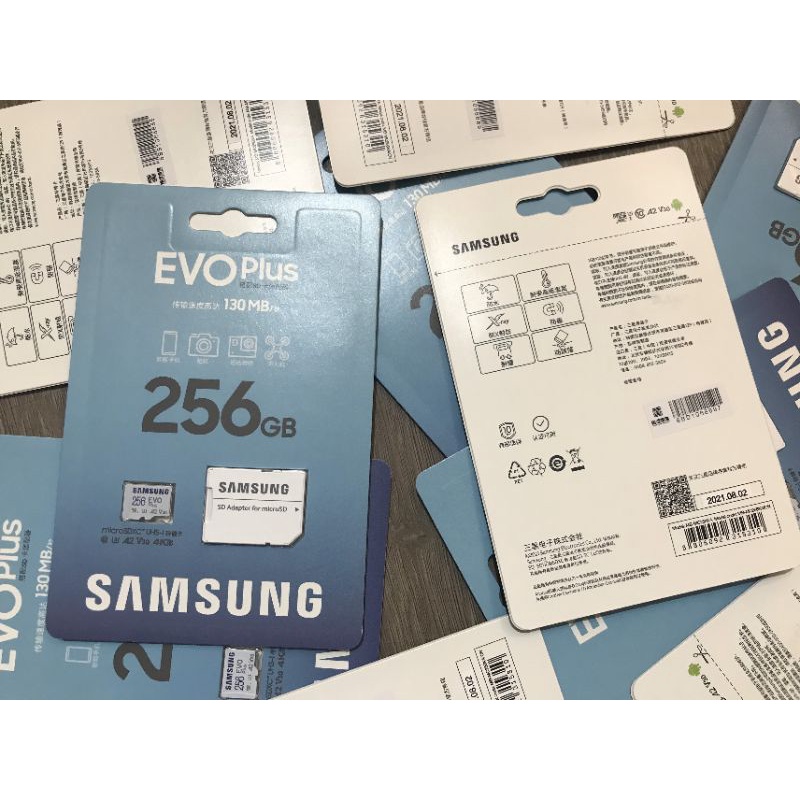 Thẻ nhớ MicroSD Samsung Evo Plus 256Gb / 512Gb U3 - bảo hành 5 năm